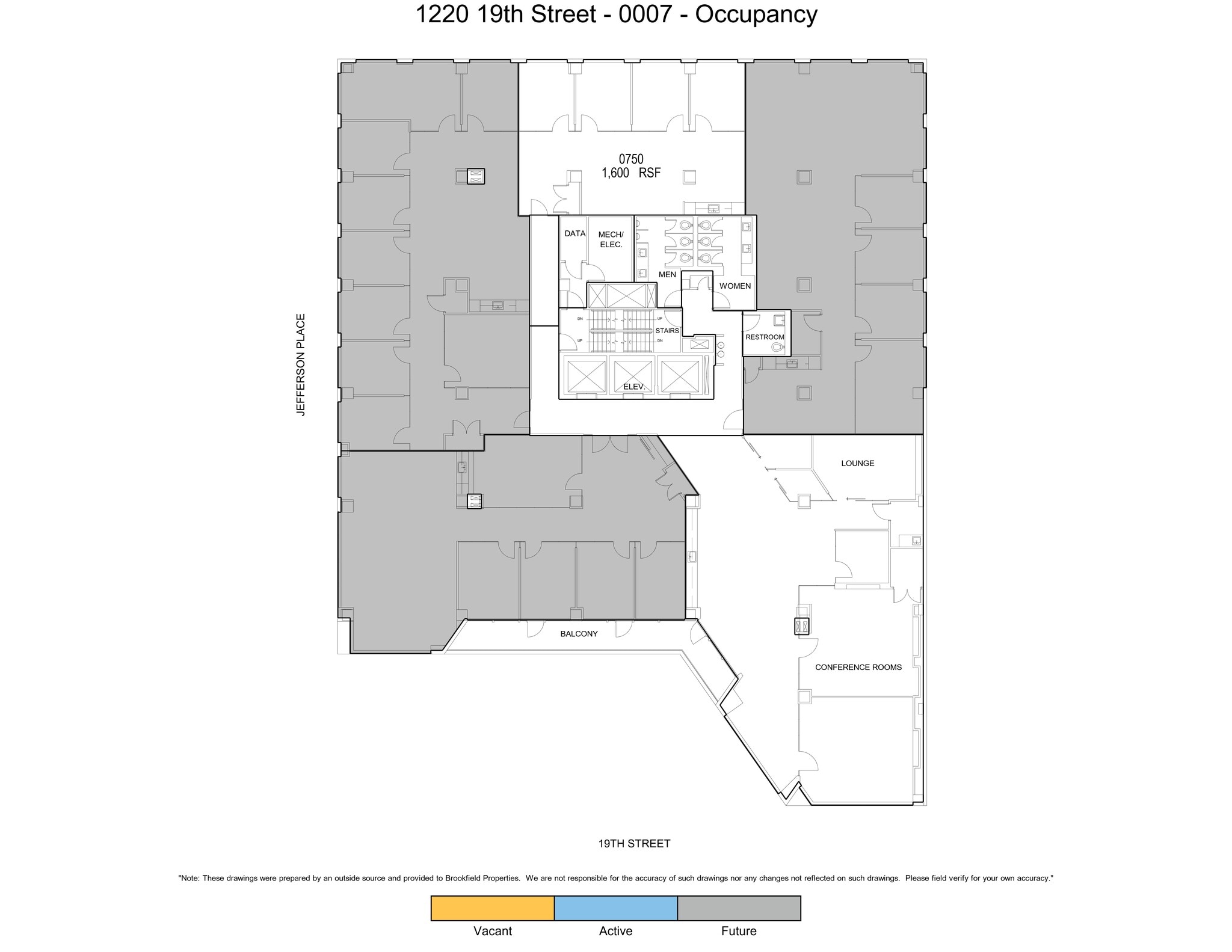 1220 19th St NW, Washington, DC for lease Site Plan- Image 1 of 1