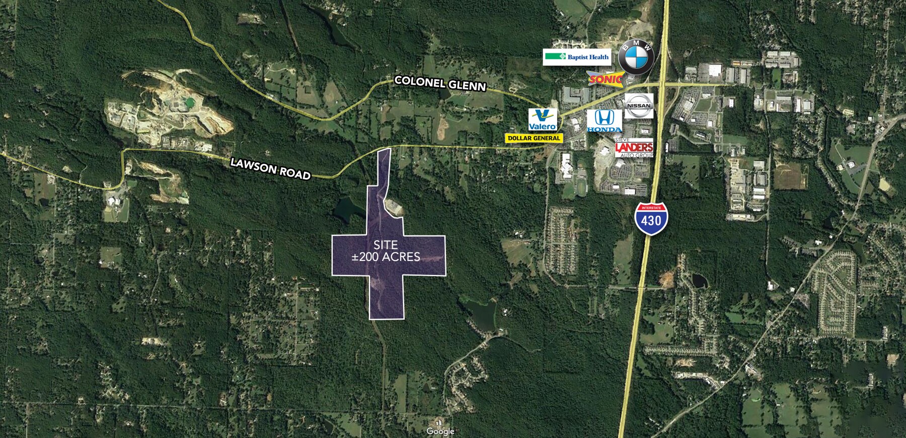 Lawson Rd, Little Rock, AR 72210 Land for Sale