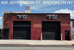 400 Jefferson St, Brooklyn NY - Warehouse