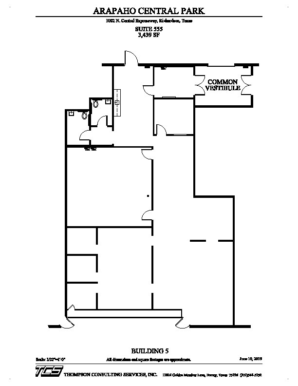 1002 N Central Expy, Richardson, TX for lease Floor Plan- Image 1 of 1