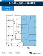 605 Molly Ln, Woodstock, GA for lease Site Plan- Image 2 of 2