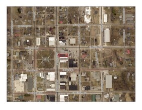 118-122 N. Detroit St., Lagrange, IN - AERIAL  map view