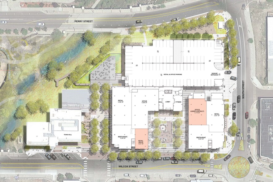 20 N Wilcox St, Castle Rock, CO for lease - Site Plan - Image 2 of 2