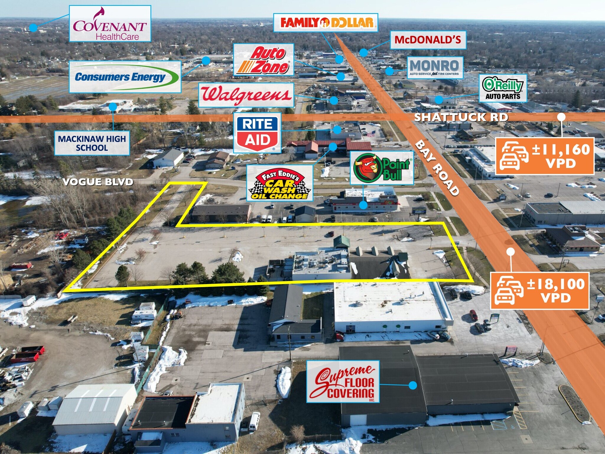 3210 Bay Rd, Saginaw, MI for sale Building Photo- Image 1 of 1