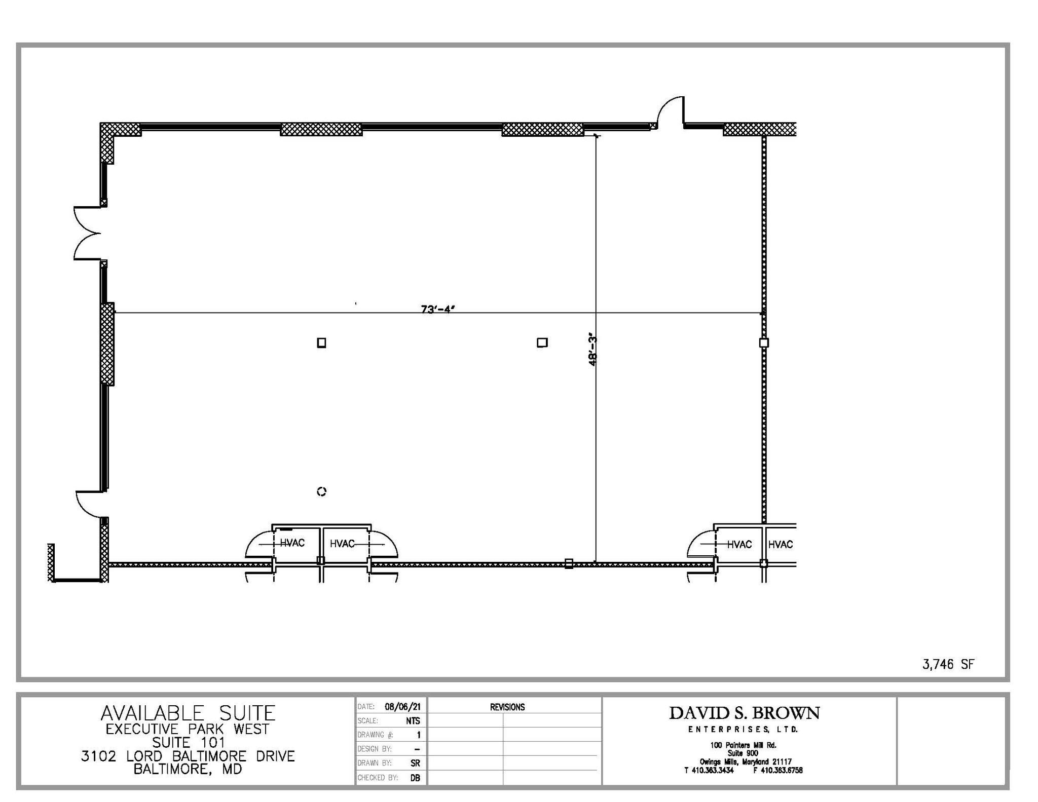 3100 Lord Baltimore Dr, Windsor Mill, MD for lease Floor Plan- Image 1 of 1