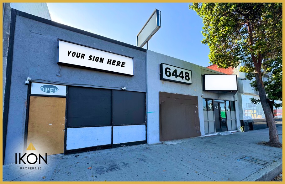 6446-6448 Lankershim Blvd, North Hollywood, CA for lease - Building Photo - Image 1 of 4