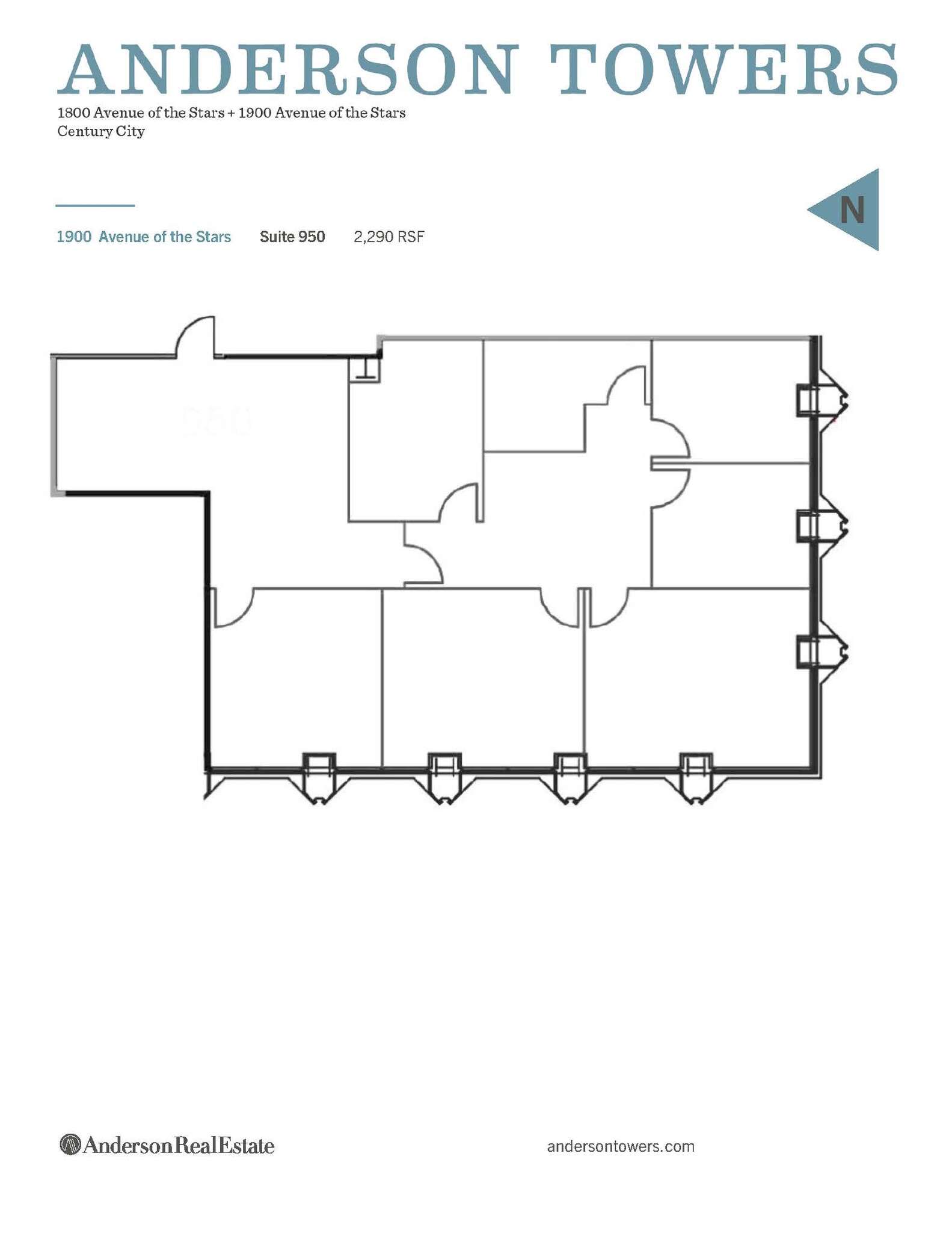 1800 Avenue of the Stars, Los Angeles, CA for lease Floor Plan- Image 1 of 1