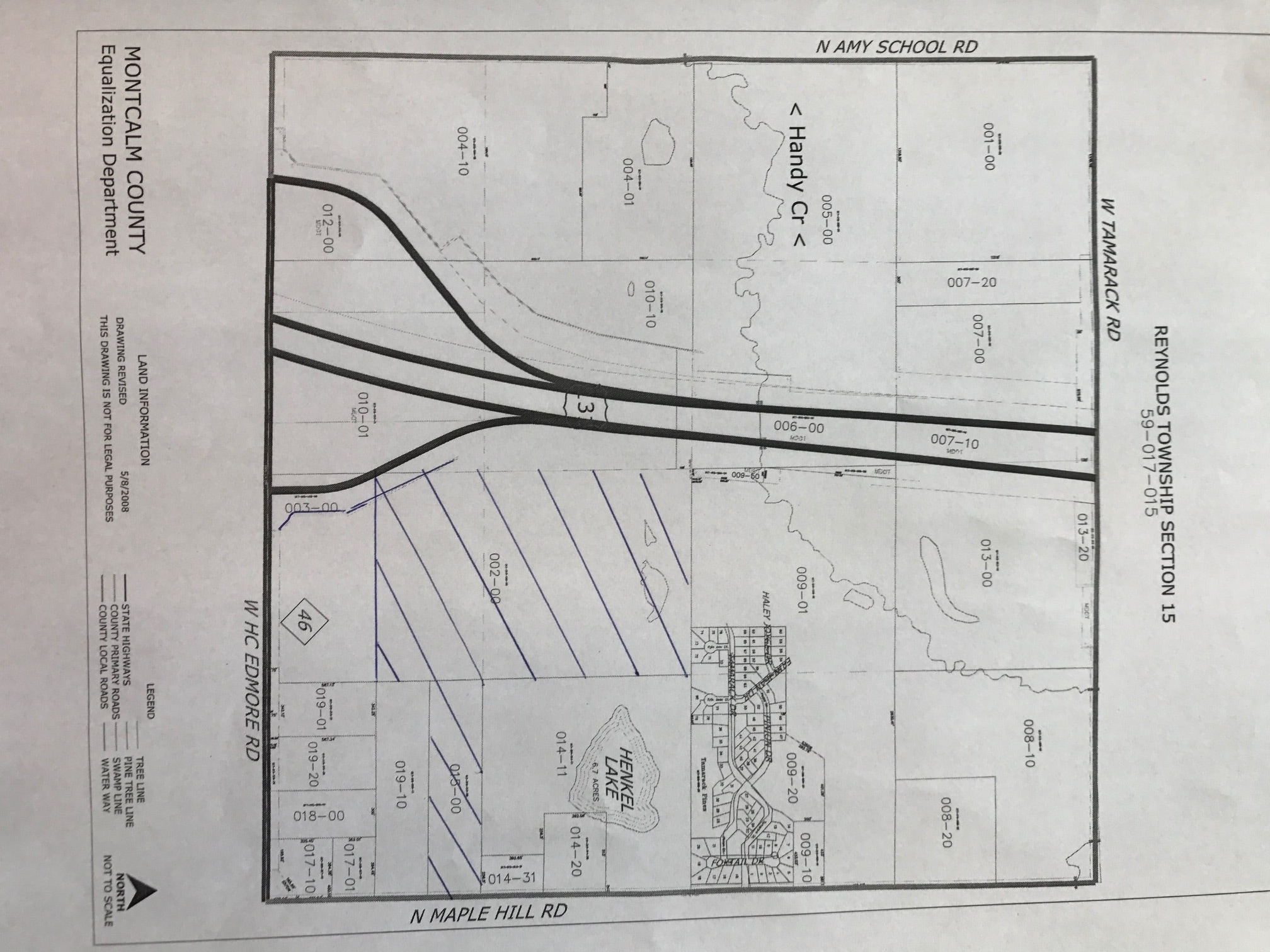 0000 W M46 Rd, Edmore, MI 49329 Land for Sale