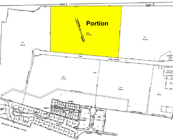 123 Tice Blvd, Woodcliff Lake, NJ for lease - Plat Map - Image 2 of 13