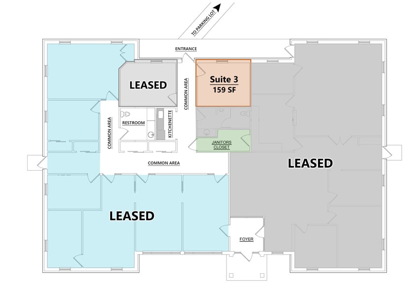 314 Good Dr, Lancaster, PA for lease - Floor Plan - Image 2 of 5