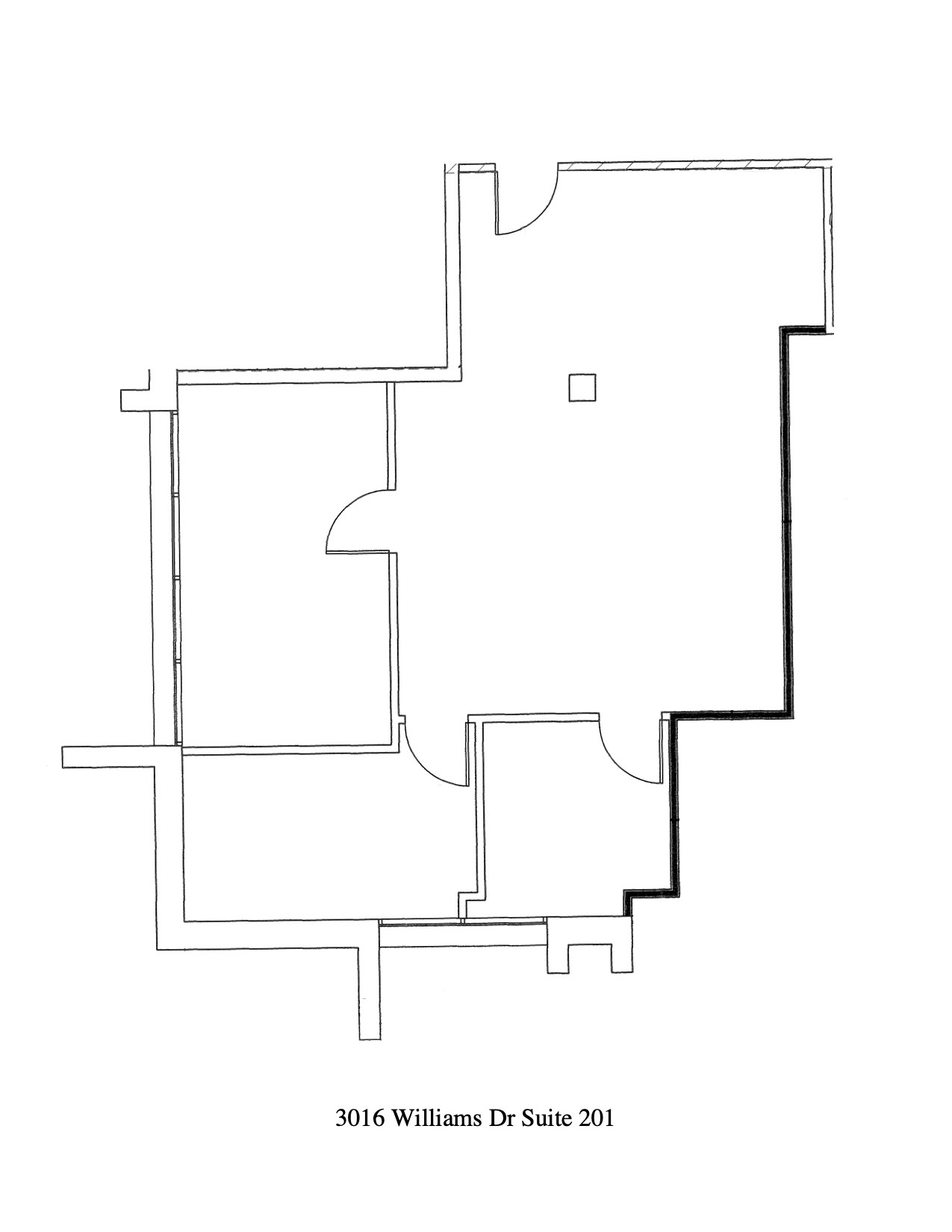 3016 Williams Dr, Fairfax, VA for lease Floor Plan- Image 1 of 2