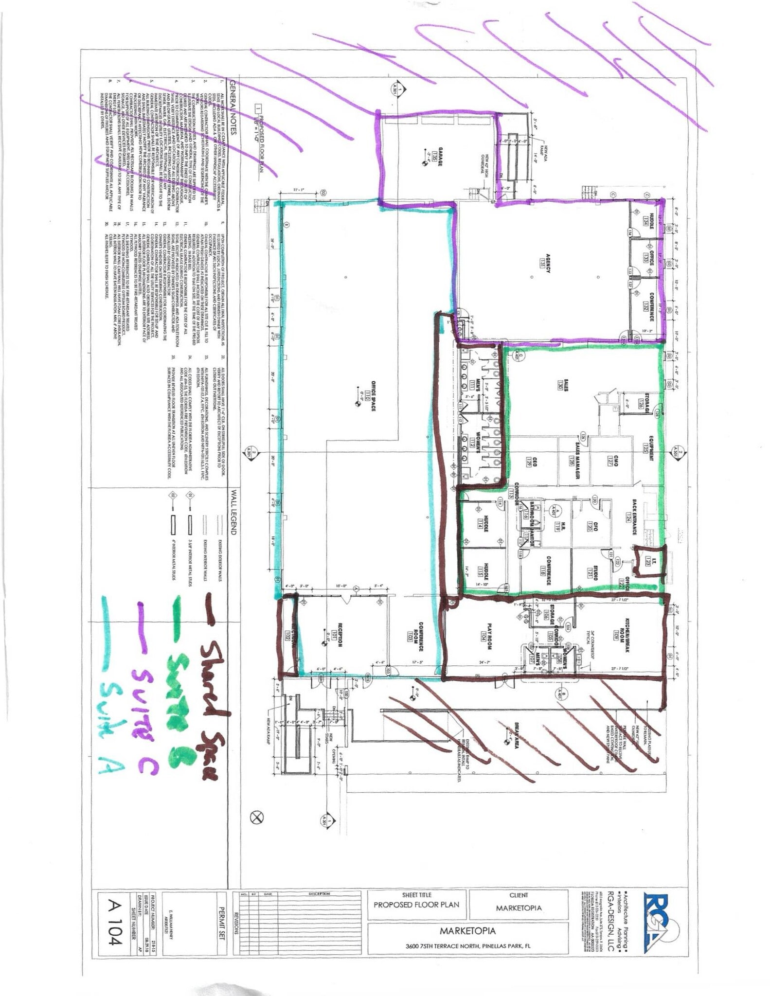 7490 N 36th St, Pinellas Park, FL for lease Site Plan- Image 1 of 159