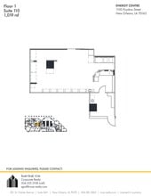 1100 Poydras St, New Orleans, LA for lease Site Plan- Image 1 of 1