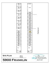 5900 Franklin Ave, Waco, TX for lease Site Plan- Image 1 of 1