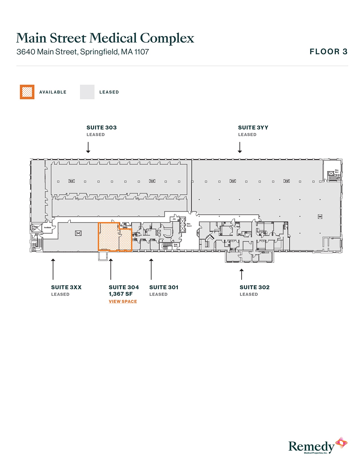 3640 Main St, Springfield, MA for lease Floor Plan- Image 1 of 1