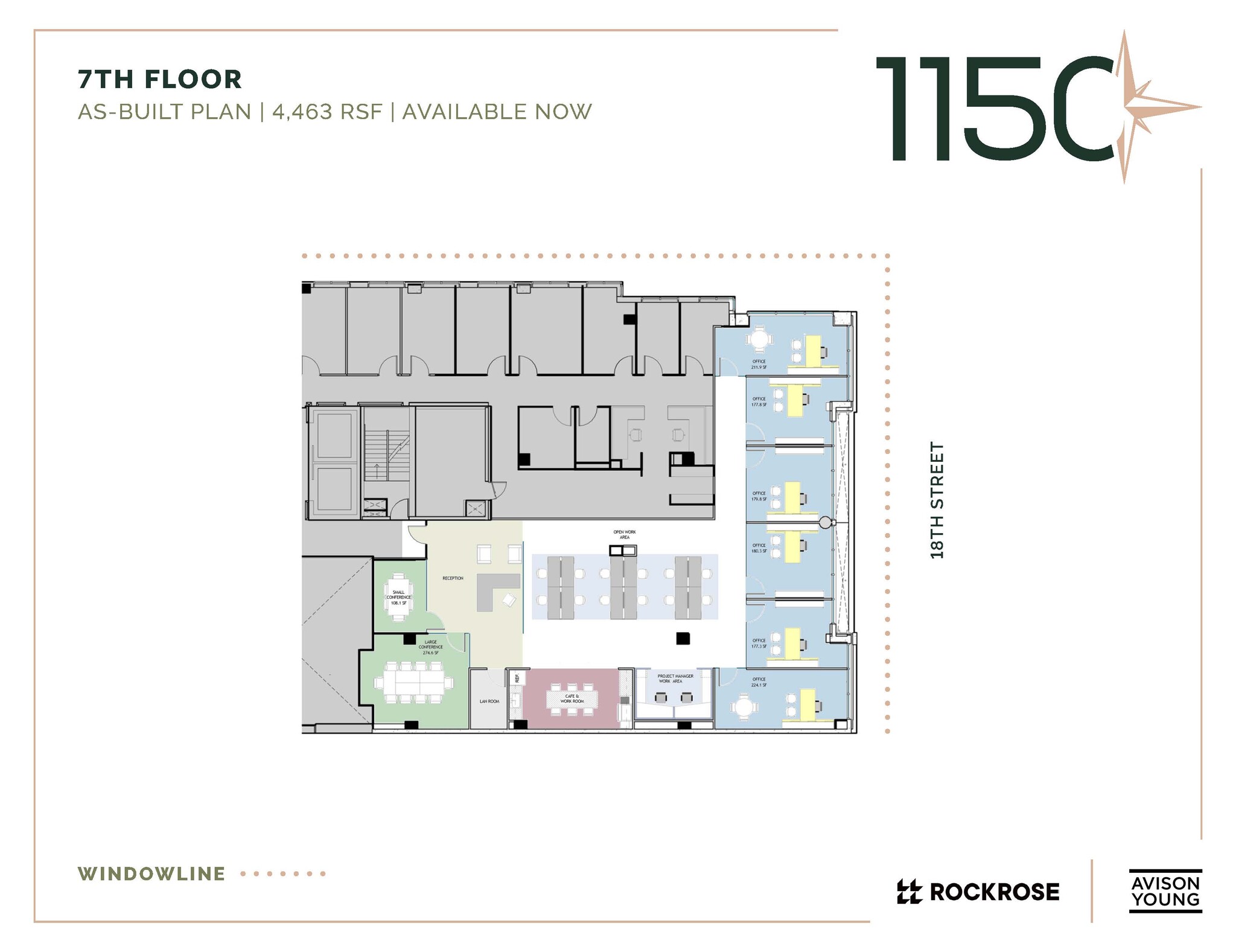 1150 18th St NW, Washington, DC for lease Floor Plan- Image 1 of 1