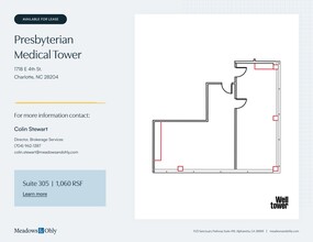 1718 E 4th St, Charlotte, NC for lease Site Plan- Image 1 of 2