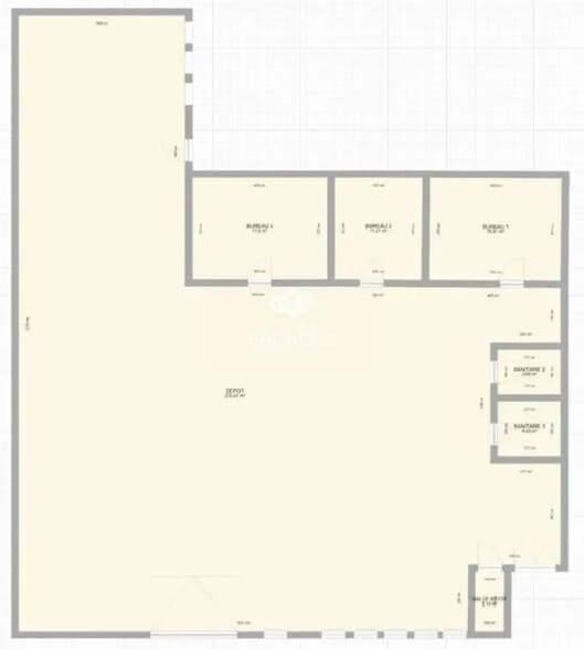 Industrial in Villebon-sur-Yvette for lease - Floor Plan - Image 3 of 7