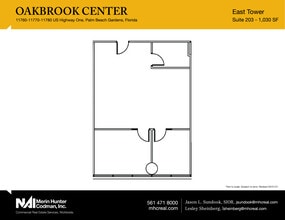 11780 US Highway 1, Palm Beach Gardens, FL for lease Floor Plan- Image 2 of 2