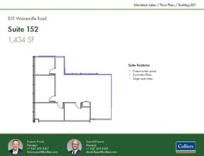 801 Warrenville Rd, Lisle, IL for lease Floor Plan- Image 1 of 1