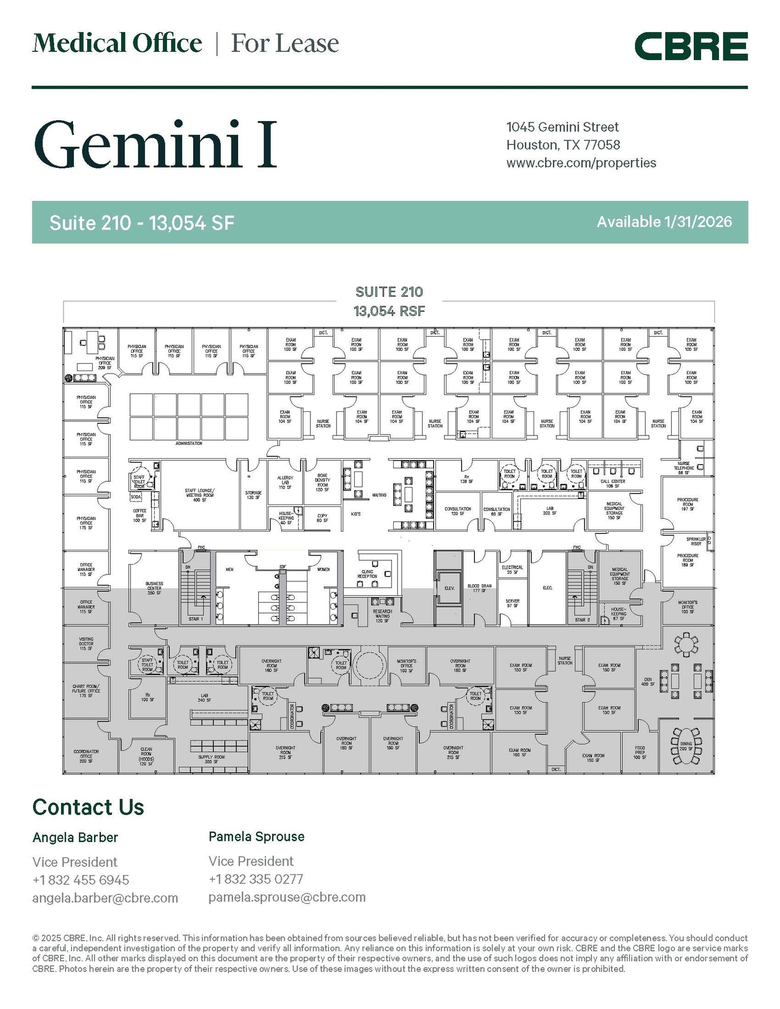 1045 Gemini St, Houston, TX for lease Interior Photo- Image 1 of 1