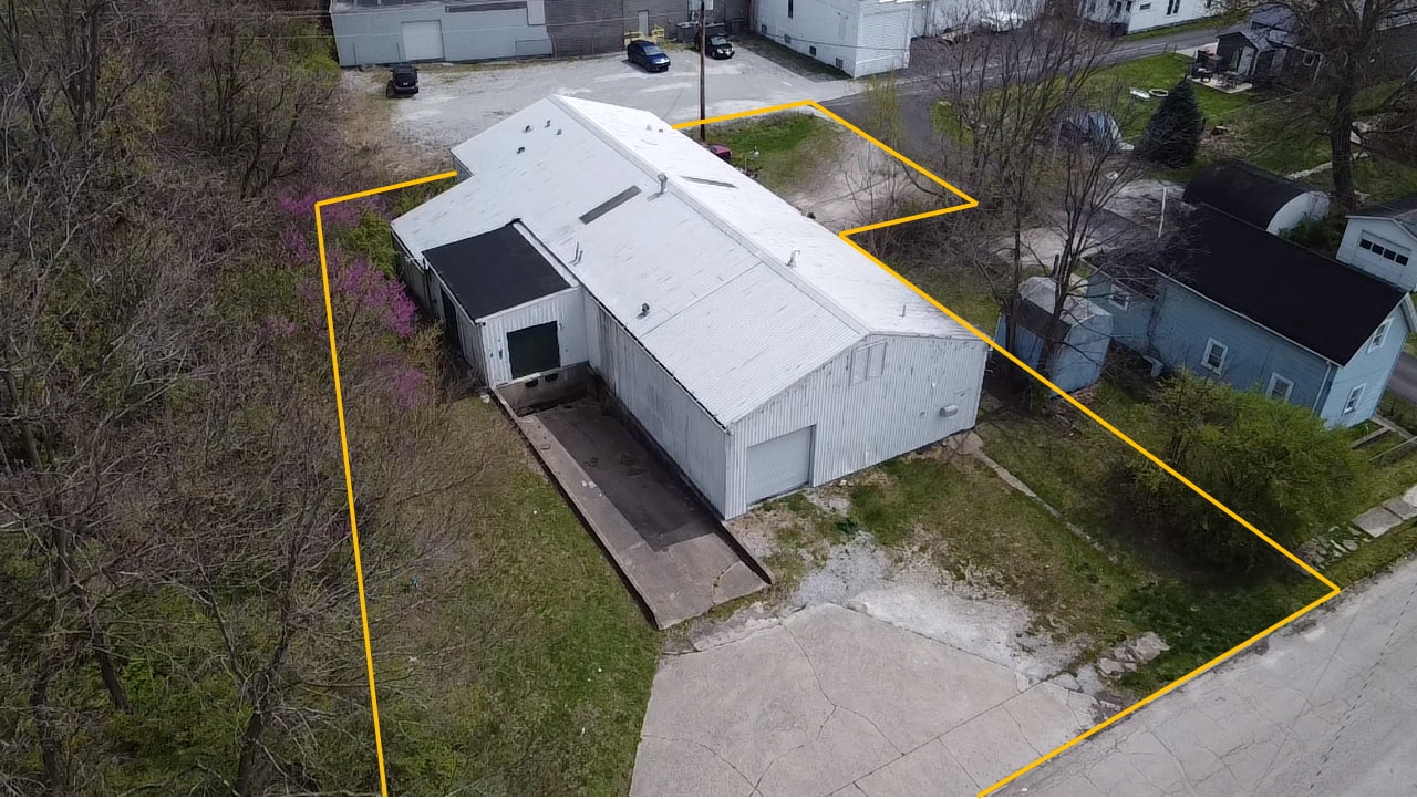 119 Gordon St, Piqua, OH for sale Aerial- Image 1 of 6