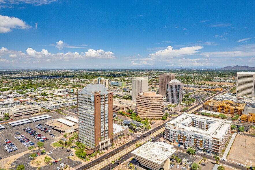3550 N Central Ave, Phoenix, AZ for lease - Aerial - Image 2 of 9