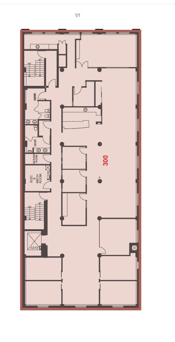 809 10th Av SW, Calgary, AB for lease Floor Plan- Image 1 of 1