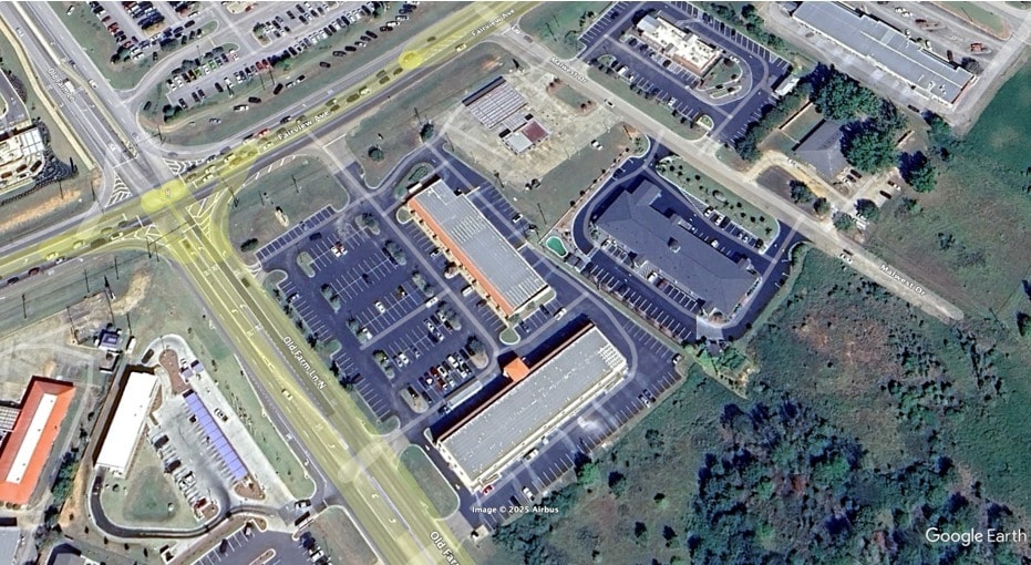 2082 Fairview Ave, Prattville, AL for lease - Aerial - Image 3 of 3