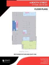 6 Booth St, Ottawa, ON for lease Floor Plan- Image 1 of 1