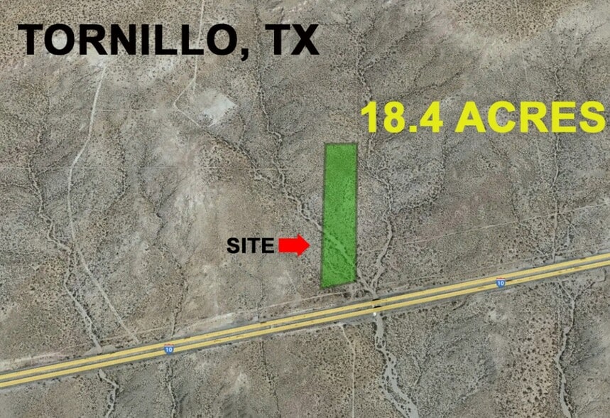 000 Gateway North, Tornillo, TX 79853 18.4 Acres on I10 at Tornillo