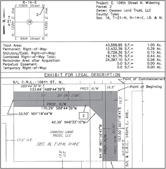 Highway 106th & 145th St, Owasso, OK for sale - Aerial - Image 2 of 2
