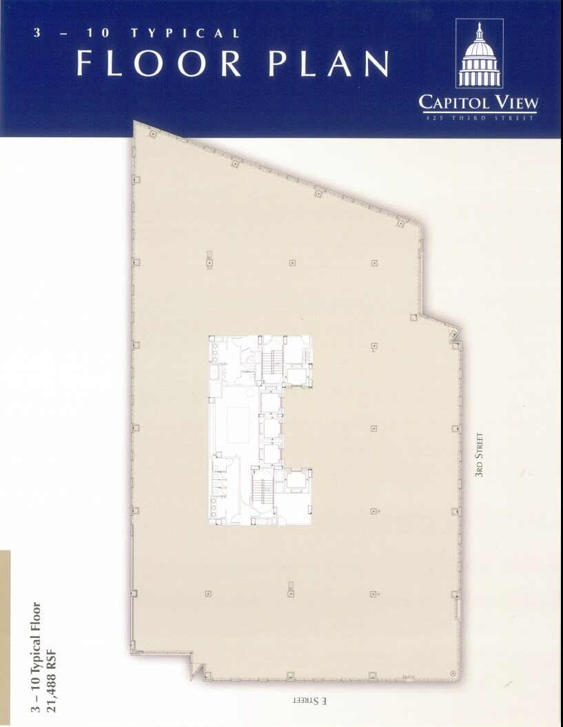 425 3rd St SW, Washington, DC for sale Typical Floor Plan- Image 1 of 1