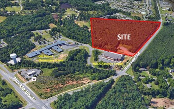 357 Rawlinson Rd, Rock Hill, SC - aerial  map view