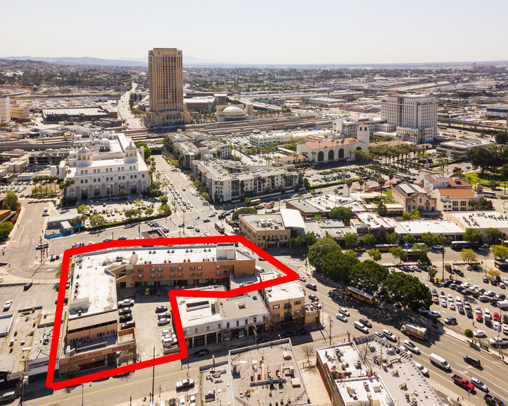 701-711 N Main St, Los Angeles, CA for lease - Aerial - Image 3 of 9