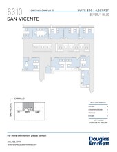 6310 San Vicente Blvd, Los Angeles, CA for lease Floor Plan- Image 1 of 1