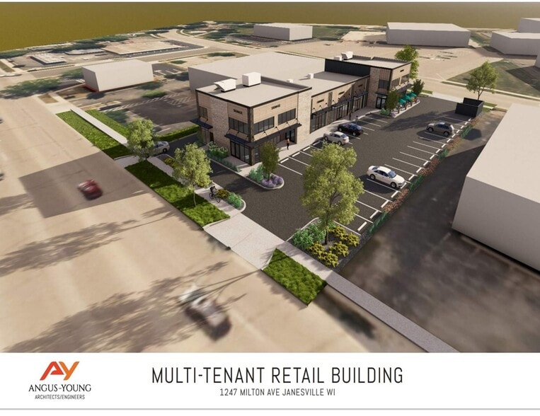 1247 Milton Ave, Janesville, WI for lease - Building Photo - Image 2 of 4