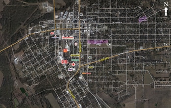 320-370 Covington St, Hillsboro, TX - AERIAL map view - Image1