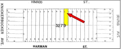 268 Himrod St, Brooklyn, NY for sale - Plat Map - Image 2 of 3