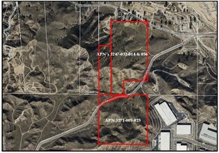 Del Valle Rd, Castaic, CA - aerial  map view - Image1