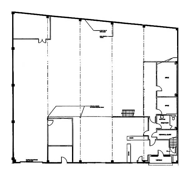 640 Bryant St, San Francisco, CA for lease - Typical Floor Plan - Image 2 of 9