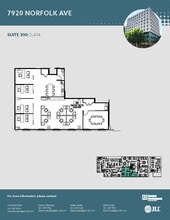 7900-7920 Norfolk Ave, Bethesda, MD for lease Floor Plan- Image 1 of 1
