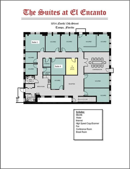 1814 N 15th St, Tampa, FL for lease - Floor Plan - Image 2 of 9