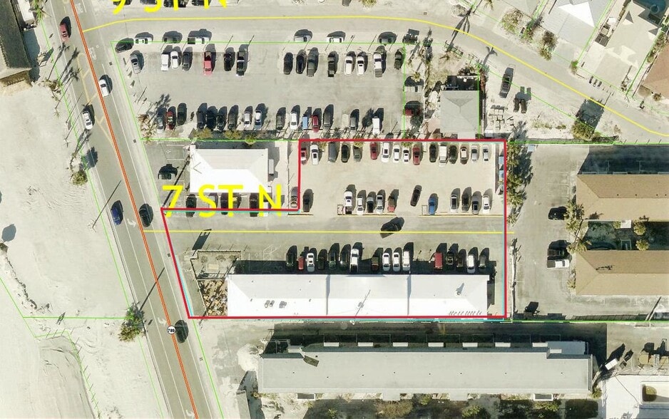 109 7th St N, Bradenton Beach, FL for lease - Aerial - Image 2 of 3