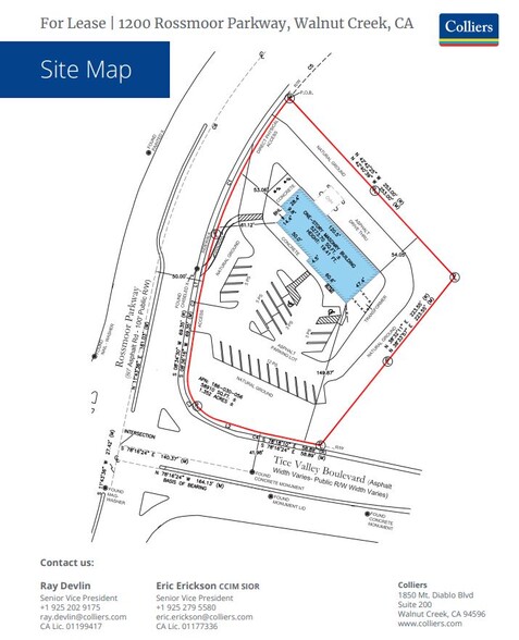 1200 Rossmoor Pky, Walnut Creek, CA for lease - Site Plan - Image 3 of 3