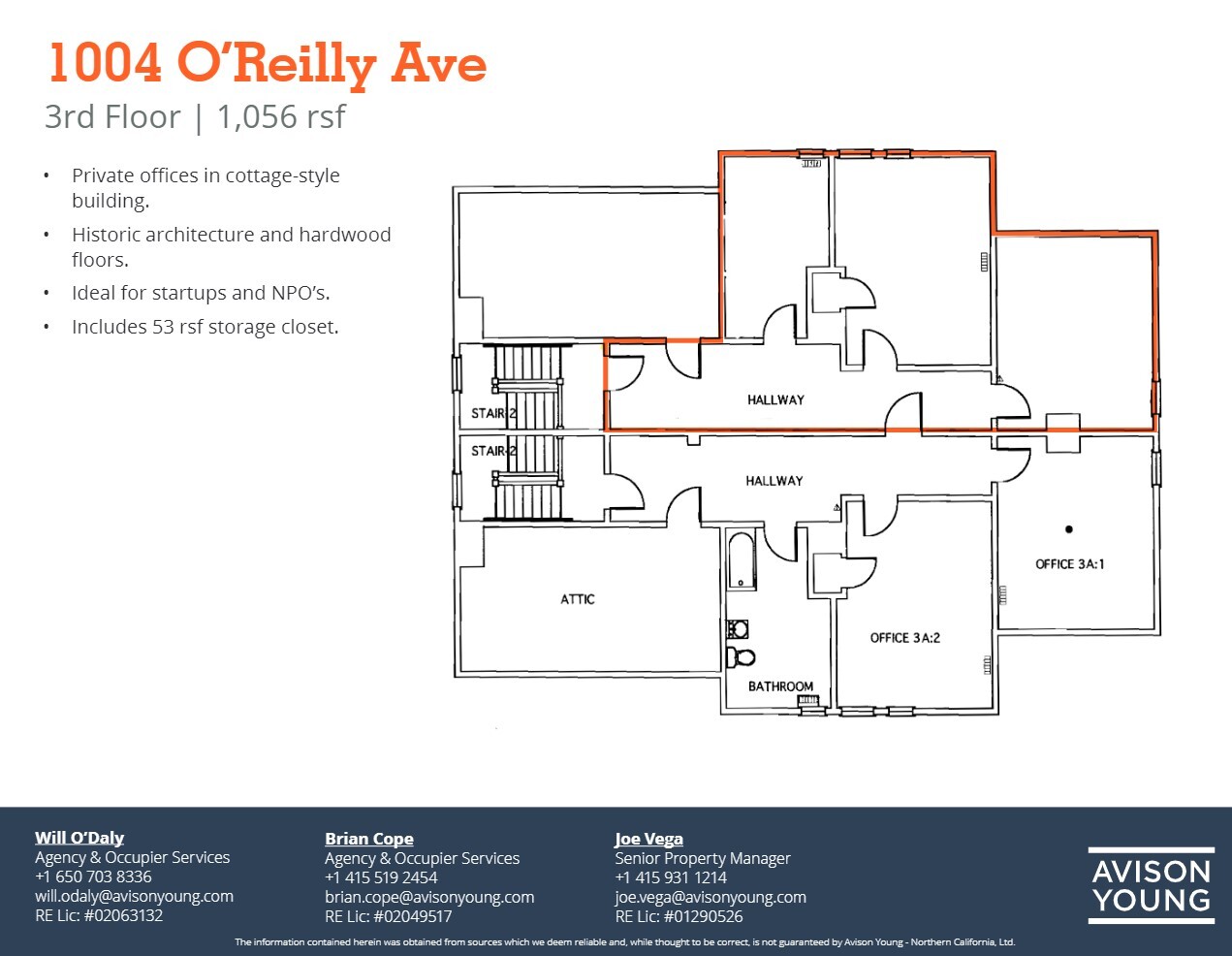 1012-1016 Torney Ave, San Francisco, CA for lease Floor Plan- Image 1 of 1