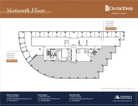 600 Anton Blvd, Costa Mesa, CA for lease Floor Plan- Image 1 of 1