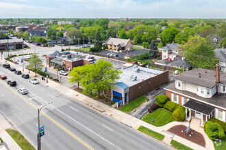 120 N La Grange Rd, La Grange, IL - aerial  map view