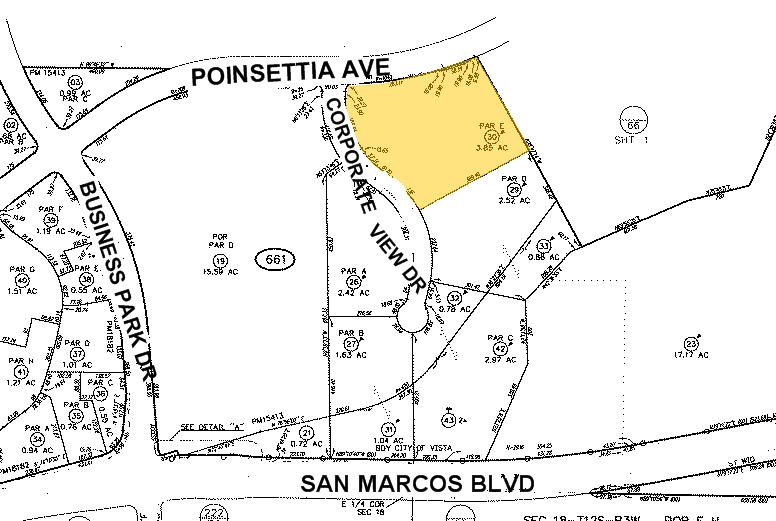 3260 Corporate View, Vista, CA for lease - Plat Map - Image 2 of 2