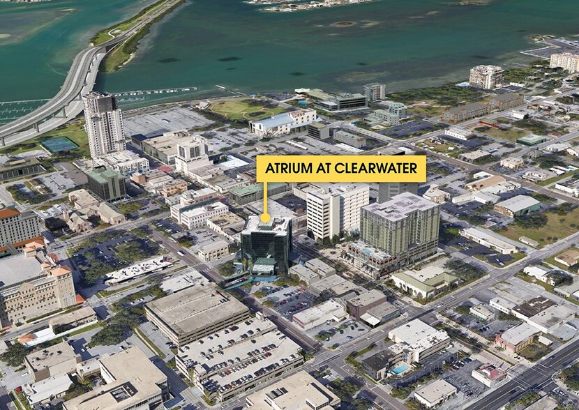 601 Cleveland St, Clearwater, FL for lease - Aerial - Image 3 of 15